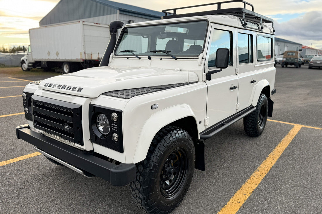 LIFTED PUMA-POWERED 2009 LAND ROVER DEFENDER 110